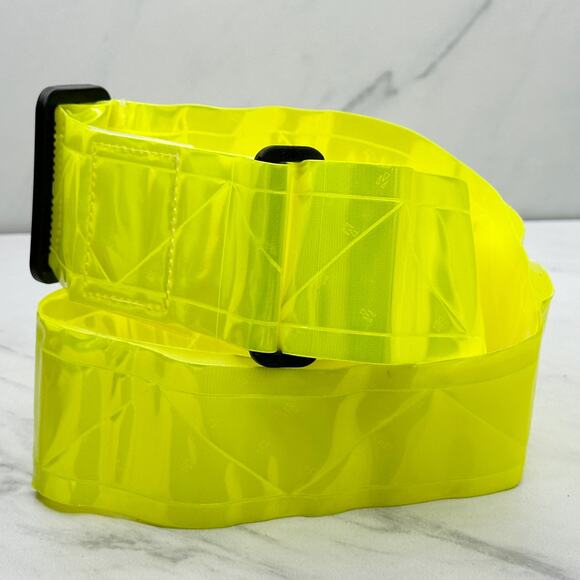 Sayre Re-Flex Neon Yellow Reflective Adjustable Belt One Size OS - Picture 2 of 8